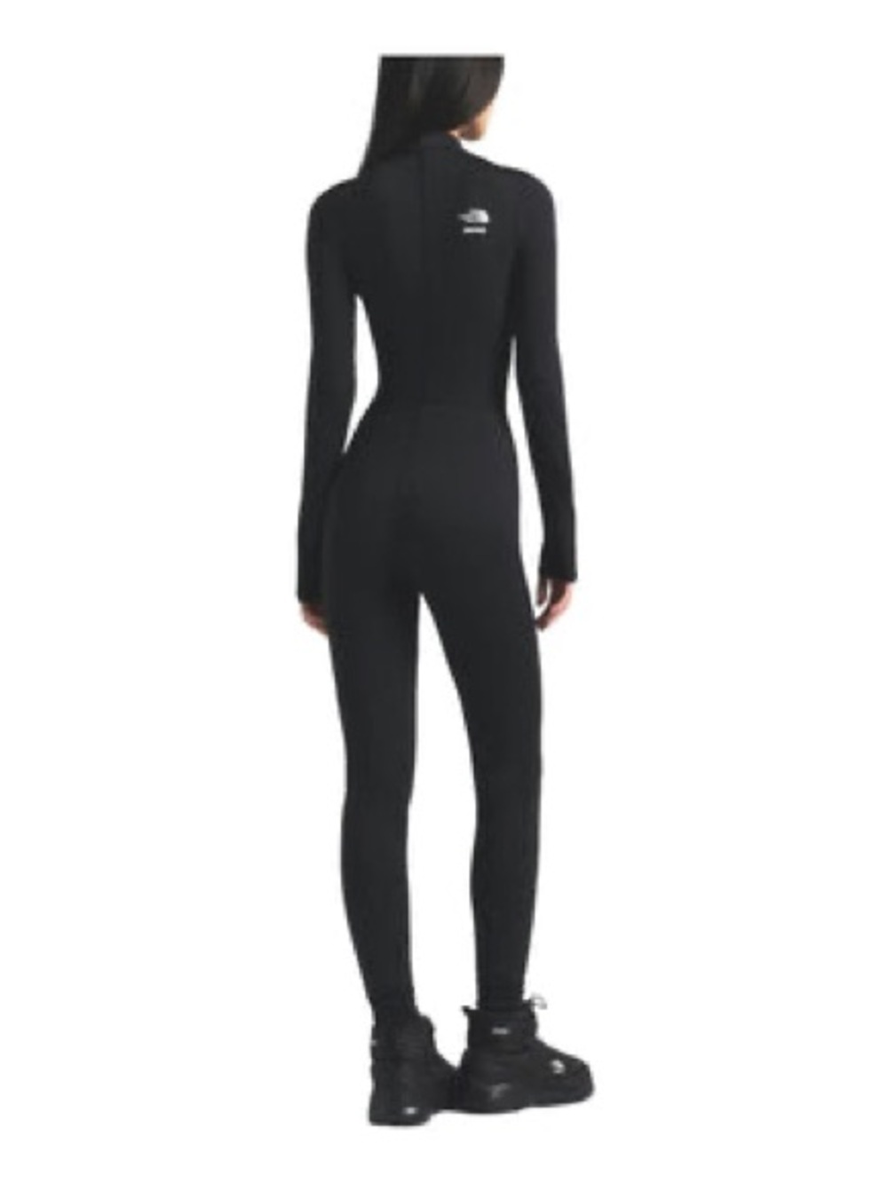 SKIMS X TNF REFINA BODYSUIT IN ONYX S - Picture 7 of 7